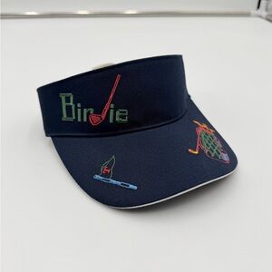 Tory Burch Women’s GOLFER'S PERFORMANCE Embroidered VISOR Hat